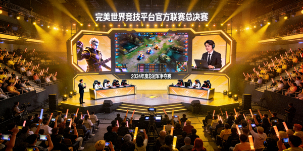 完美世界竞技平台官方联赛总决赛现场盛况